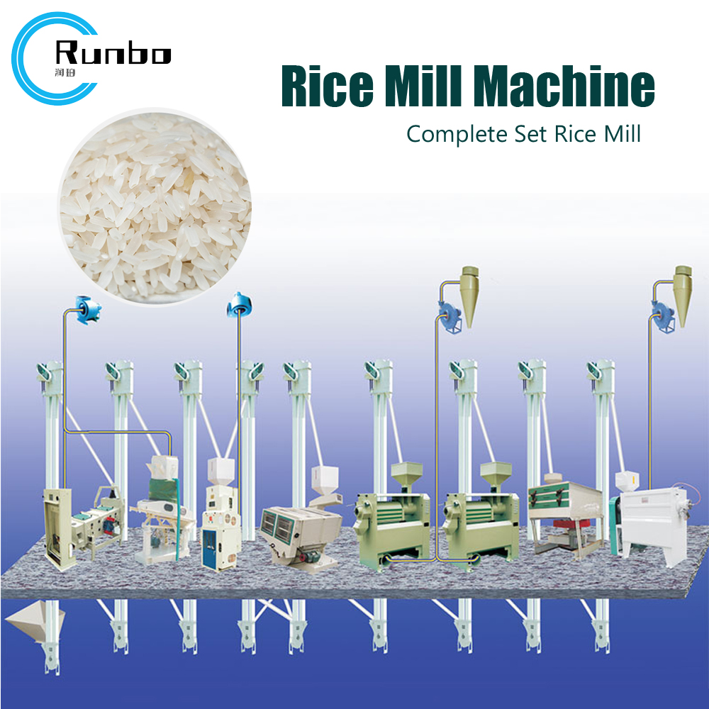 Rice mill machine_Complete Rice Milling Unit